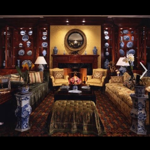 Set of Two Asian Porcelain Bowls, Cranes & Flora - Picture 5 of 5